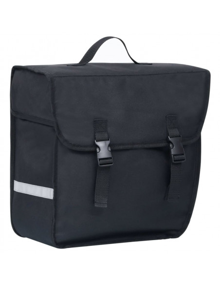 Borsa Singola Bicicletta Impermeabile per Portapacchi 21 L Nero