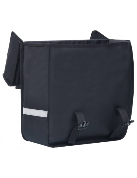 Borsa Singola Bicicletta Impermeabile per Portapacchi 21 L Nero