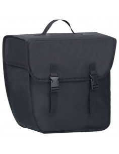 Borsa Singola Bicicletta Impermeabile per Portapacchi 21 L Nero 2