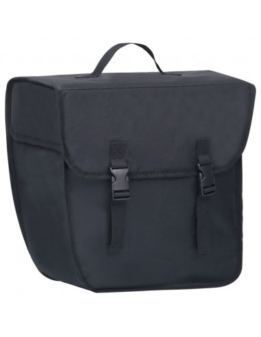 Borsa Singola Bicicletta Impermeabile per Portapacchi 21 L Nero