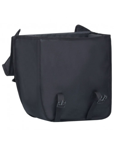 Borsa Singola Bicicletta Impermeabile per Portapacchi 21 L Nero