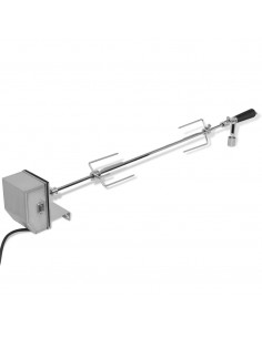 Spiedo con Motore Professionale in Acciaio 900 mm 2