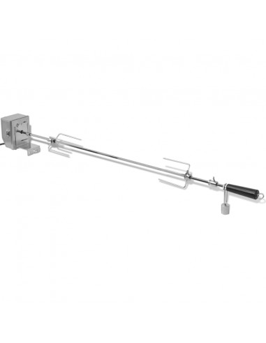 Spiedo professionale con motore in acciaio 1200 mm