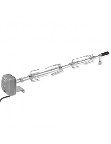Spiedo motorizzato da rosticceria in acciaio 1000 mm