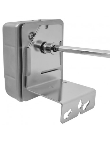 Spiedo motorizzato da rosticceria in acciaio 1000 mm