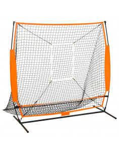 Rete da Allenamento Multisport Baseball Nera 174x76x158,5 cm 2