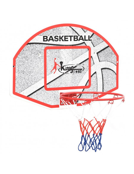 Set Tabellone da Basket da Parete 3 pz 66x44,5 cm
