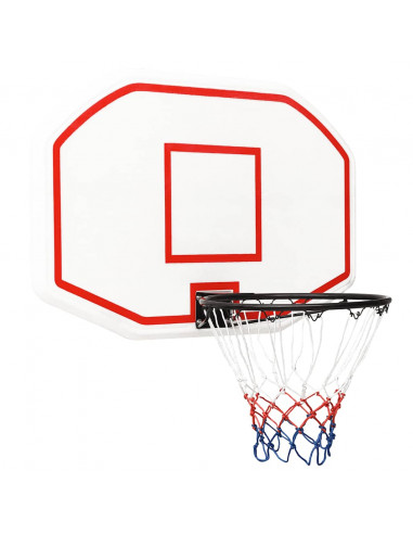 Tabellone da Pallacanestro Bianco 109x71x3 cm Polietilene