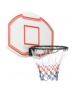Tabellone da Pallacanestro Bianco 90x60x2 cm Polietilene 2