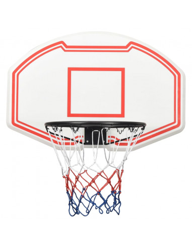 Tabellone da Pallacanestro Bianco 90x60x2 cm Polietilene