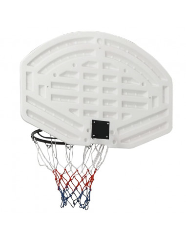 Tabellone da Pallacanestro Bianco 90x60x2 cm Polietilene