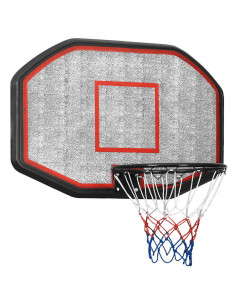 Tabellone da Pallacanestro Nero 109x71x3 cm Polietilene 2