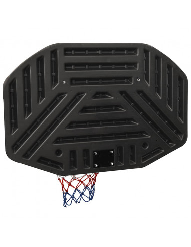 Tabellone da Pallacanestro Nero 109x71x3 cm Polietilene