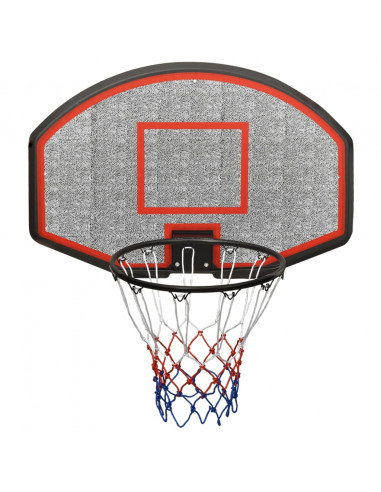 Tabellone da Pallacanestro Nero 90x60x2 cm Polietilene