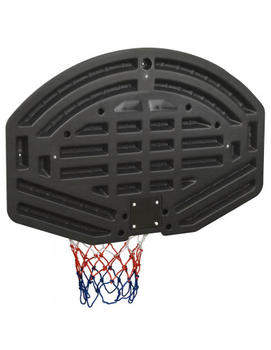 Tabellone da Pallacanestro Nero 90x60x2 cm Polietilene