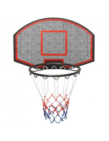 Tabellone da Pallacanestro Nero 71x45x2 cm Polietilene