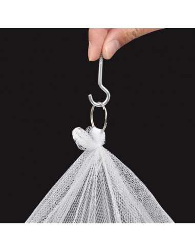 Set zanzariera per letto 56 x 325 x 230 cm 2 pezzi