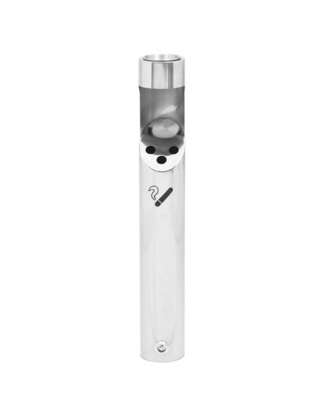 Posacenere da Parete in Acciaio Inox