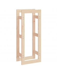 Portalegna 41x25x100 cm in Legno Massello di Pino 2