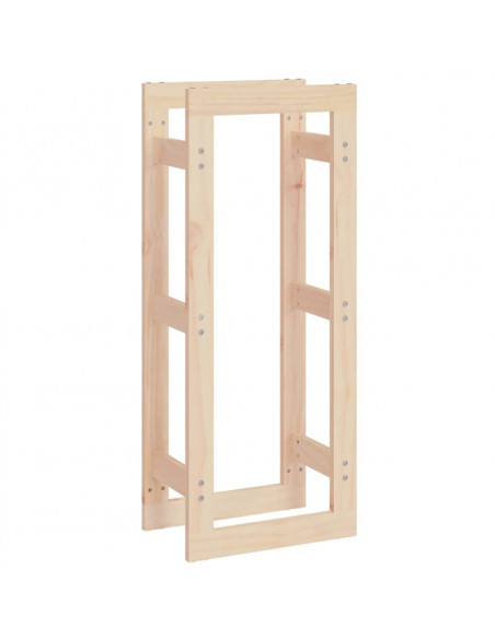 Portalegna 41x25x100 cm in Legno Massello di Pino