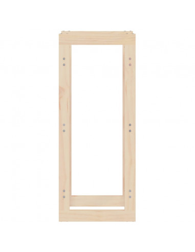 Portalegna 41x25x100 cm in Legno Massello di Pino