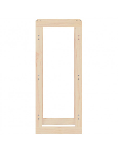 Portalegna 41x25x100 cm in Legno Massello di Pino