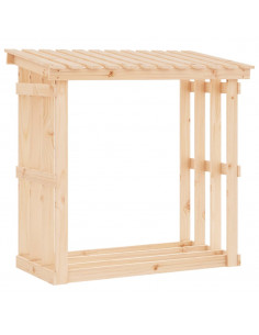 Portalegna 108x64,5x109 cm in Legno Massello di Pino 2