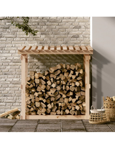 Portalegna 108x64,5x109 cm in Legno Massello di Pino