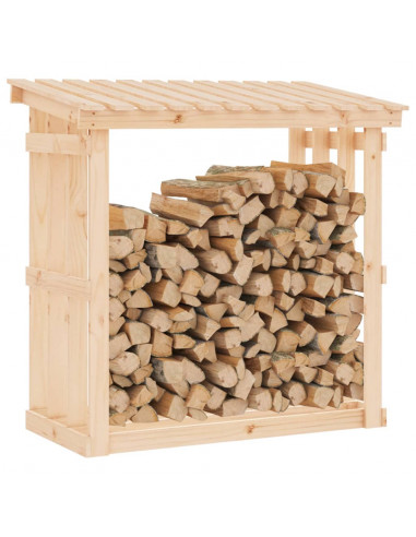 Portalegna 108x64,5x109 cm in Legno Massello di Pino