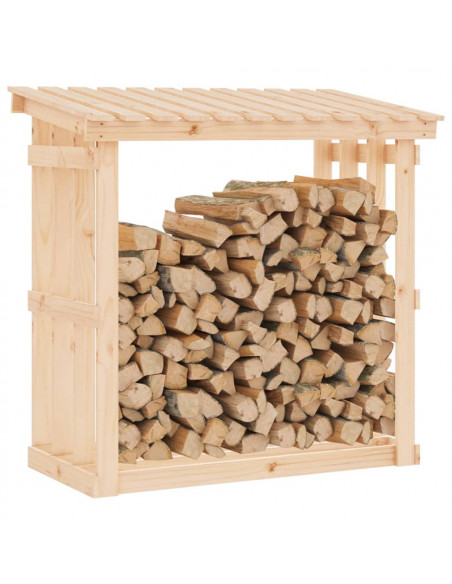 Portalegna 108x64,5x109 cm in Legno Massello di Pino