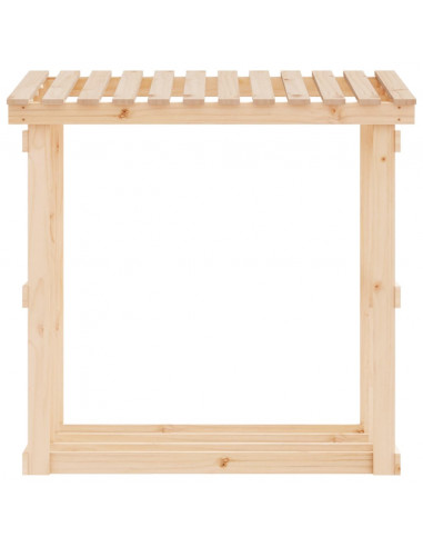 Portalegna 108x64,5x109 cm in Legno Massello di Pino