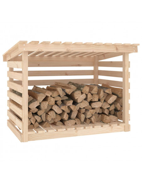 Portalegna 108x73x79 cm in Legno Massello di Pino