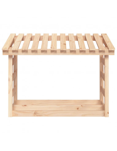 Portalegna 108x64,5x78 cm in Legno Massello di Pino