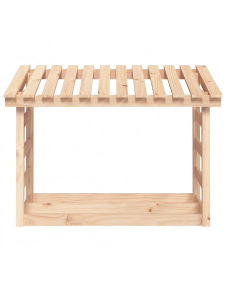 Portalegna 108x64,5x78 cm in Legno Massello di Pino