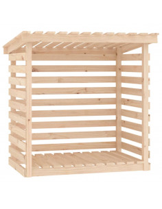 Portalegna 108x73x108 cm in Legno Massello di Pino 2