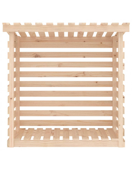Portalegna 108x73x108 cm in Legno Massello di Pino