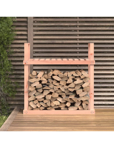 Portalegna 110x35x108,5 cm in Legno Massello di Douglas