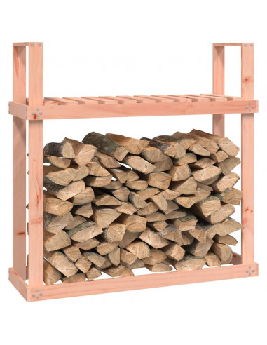 Portalegna 110x35x108,5 cm in Legno Massello di Douglas