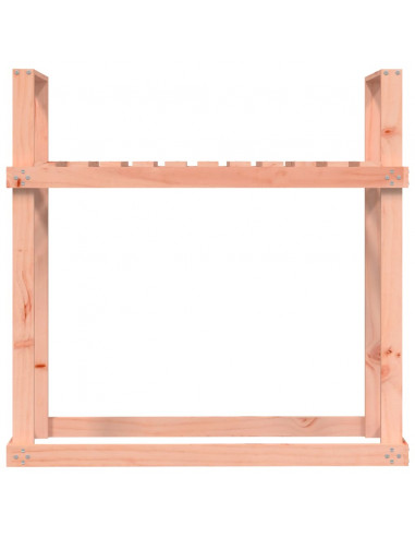 Portalegna 110x35x108,5 cm in Legno Massello di Douglas