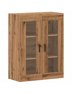 Mobile a Parete Rovere Artigianale 69,5x34x90 cm 2