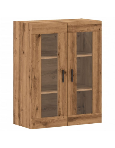 Mobile a Parete Rovere Artigianale 69,5x34x90 cm