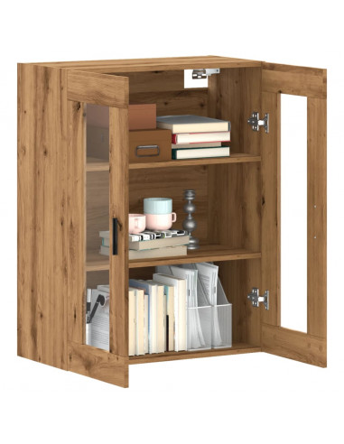 Mobile a Parete Rovere Artigianale 69,5x34x90 cm