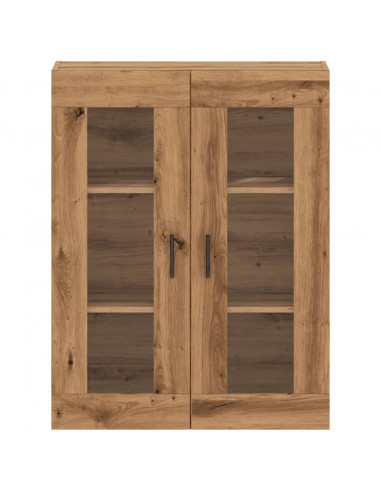 Mobile a Parete Rovere Artigianale 69,5x34x90 cm