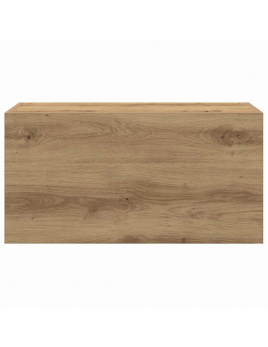 Mobiletto da Bagno Rovere Artigianale 60x25x30 cm Truciolato