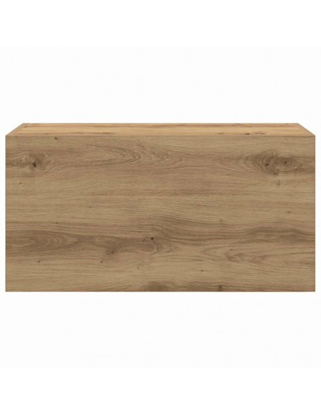 Mobiletto da Bagno Rovere Artigianale 60x25x30 cm Truciolato