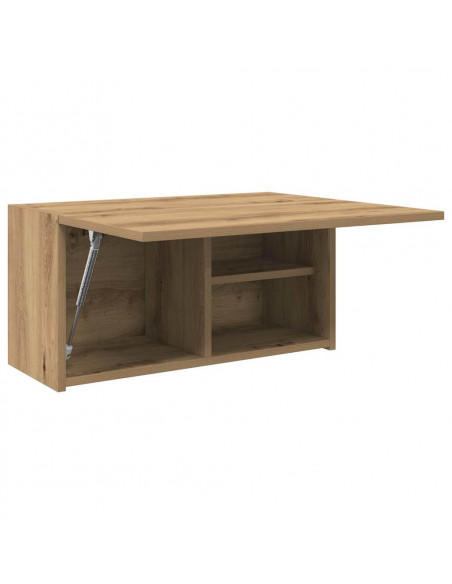 Mobiletto da Bagno Rovere Artigianale 60x25x30 cm Truciolato