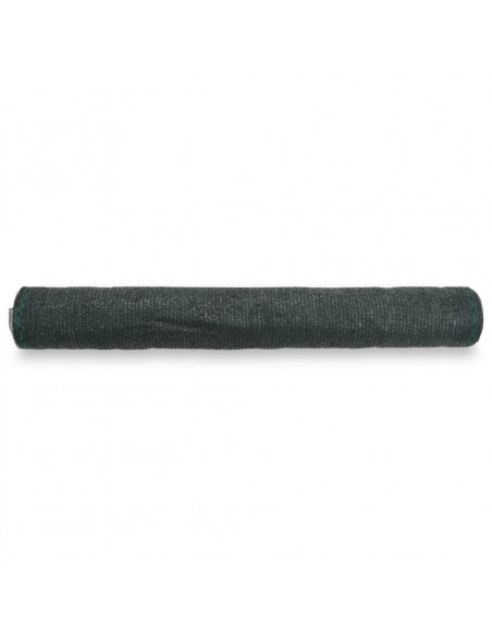 Schermo di Recinzione per Campo da Tennis HDPE 1,8x25 m Verde