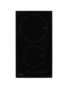 Piano Cottura a Induzione 2 Zone e Controlli Touch Vetro 3500 W 2