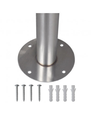 Supporto per la casetta della posta in acciaio inossidabile