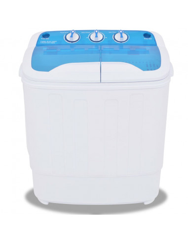 Mini Lavatrice a Vaschetta Doppia 5,6 kg